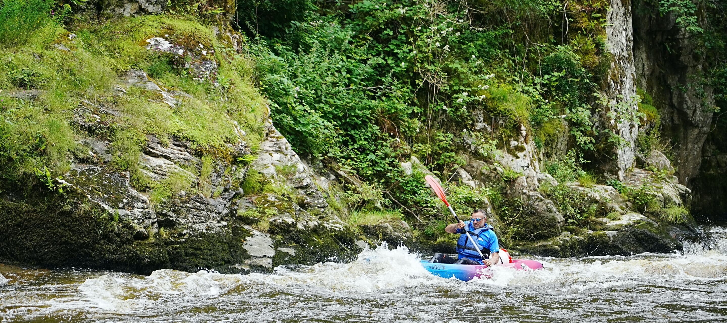 aqua canoë descente demi-journée sur la Sioule